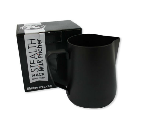 Milk Pitcher "STEALTH" 600ml - black